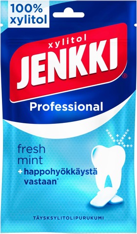 Jenkki Prof Chewing Gum Fresh Mint 90g